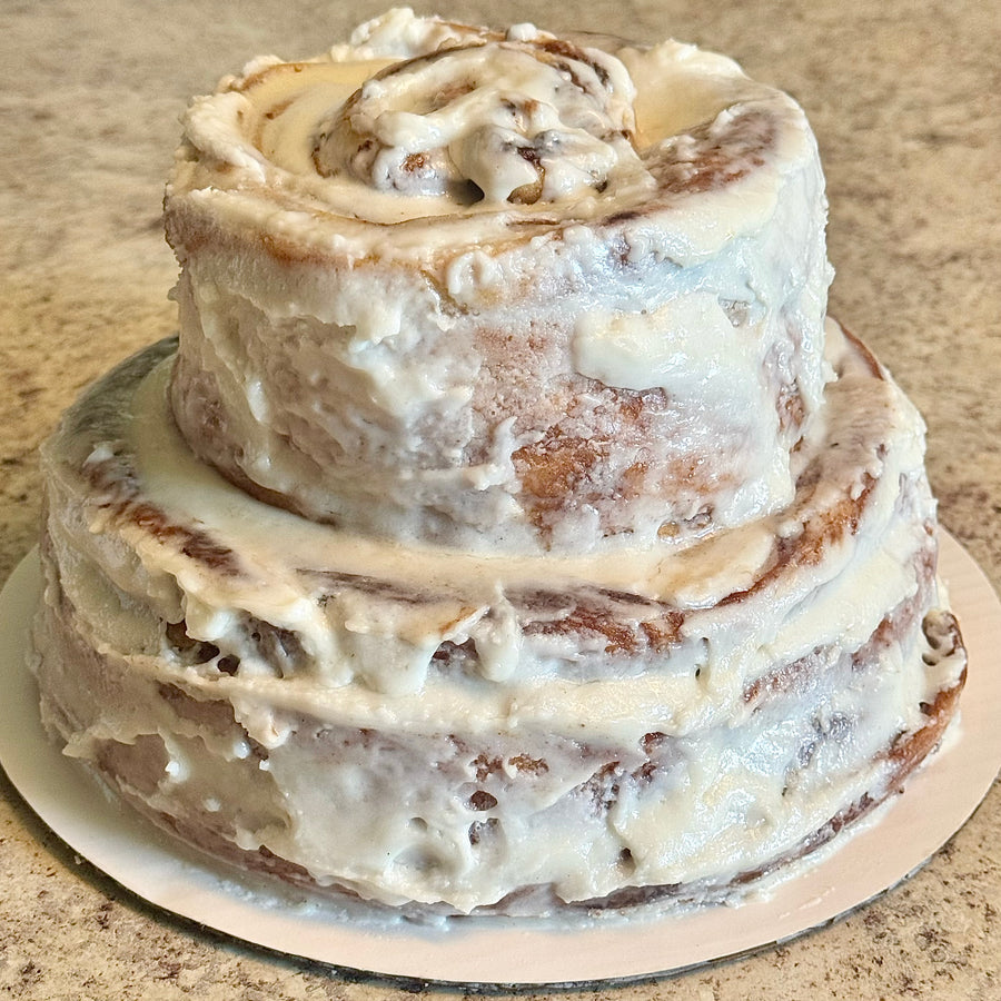 Cinnamon Roll Cake • Catering